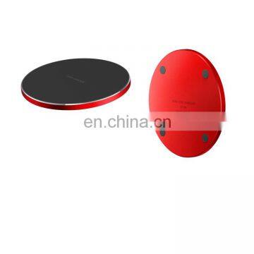 Hot Selling Wireless Charger Round Charging Pad for Phone QI Wireless Charger photo-4