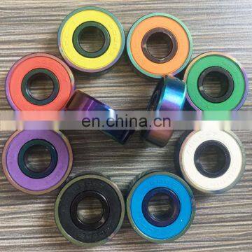 Fast speed high precision swisslite deep groove ball bearing 608 rs 608rs for skating inline skate