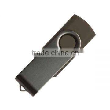 Protable metal USB flash disk of red color