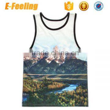 2016 Custom High Quality Print Tank Top