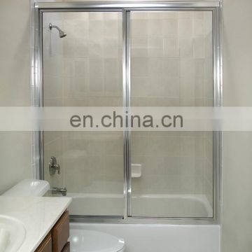 prefabricated shower room fancy frameless glass shower doors rectangular tempered shower screen