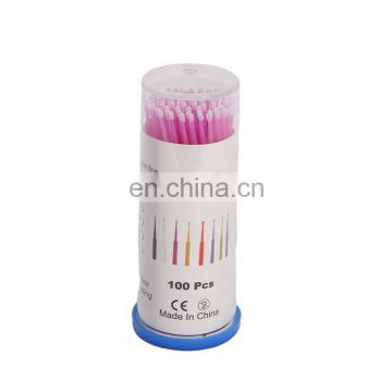 disposable dental bendable micro swab brushes