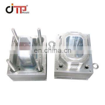 Taizhou Hot Selling High Quality Newly Custom Design Plastic Dustbin Mould With Slider Cover Injection Mould photo-2