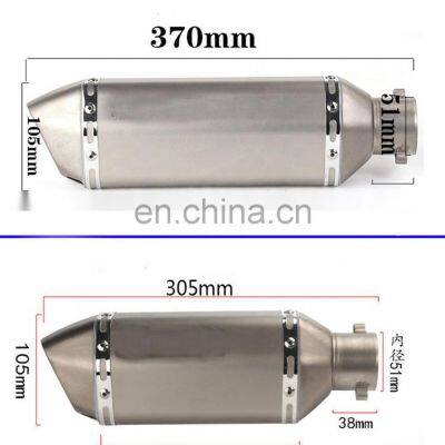 Universal Motor Modified Exhaust Escape for 1000CC TWIN Exhaust Muffler photo-4