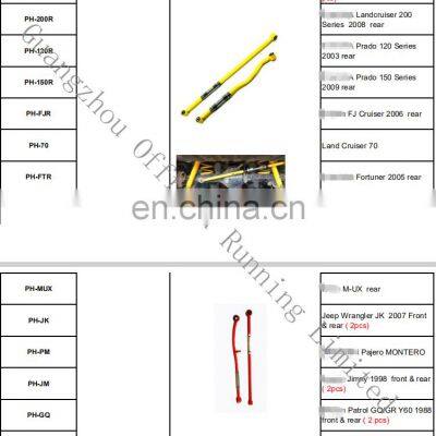 Panhard Rod for Land Cruiser 80 & 105 Series Stabilizer Link Balance Bar 4x4 photo-4