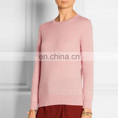 Cute Girls Soft Light Pink Cashmere Sweater