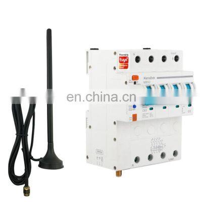 High quality 2P circuit smart breaker wifi, smart wifi circuit breaker, wifi smart circuit breaker