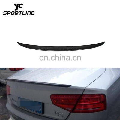 Carbon Fiber Car Boot Spoiler For Audi A8 S8 2013UP