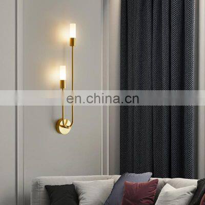 Nordic Creative Personality Light Luxury Double Head Wall Lamps for Decoration