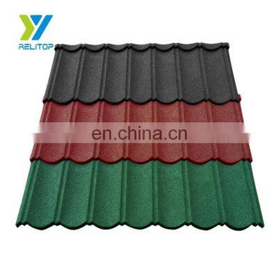 Building Material  Villa Classic Type  Stone Coated Metal Roof Tile  Factory Wholesale