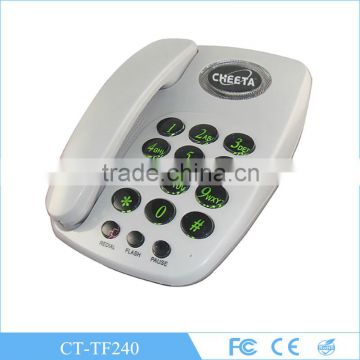 Most Popular Telephone Cheeta Hotel Basic Phone With Good Quality And Best Price