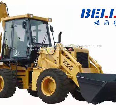 100HP Loader Backhoe with The 4 in 1 Bucket/Quick Change Pipe Popular in Iceland