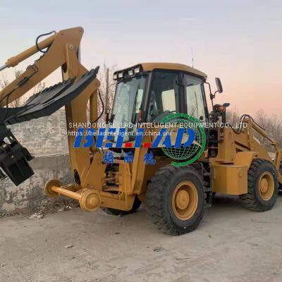 Construction Machinery Compact Wheel Loader With Backhoe Digging Backhoe Loader