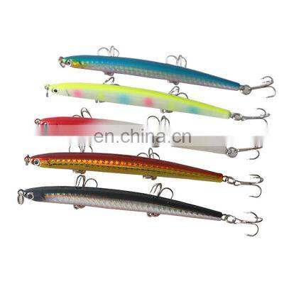 New Design custom10cm 12g  Sinking baits Fishing Lures Pencil Artificial Hard Bait trolling tuna lure