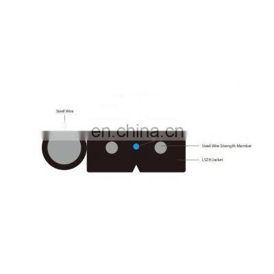 MT-1091-1  GJYXCH  FTTH accessories DROP Cable Outdoor  Fiber 1core 2core 4core G652D G657A1 G657A2 GJYXCH  with Steel messenger