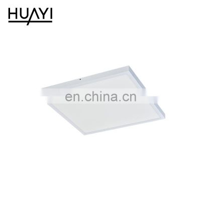 HUAYI Factory Wholesale 24w 36w Commercial Rectangle Supermarket Ceiling Indoor LED Panel Light