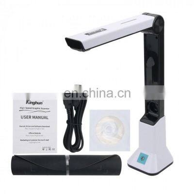 KC5M01 Portable Foldable A4 A5 High Speed Document Scanner For Picture Photos Magazines