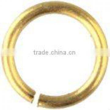 brass round jump rings fashion findings for O RING DIY brass o-rings jewelry accessories