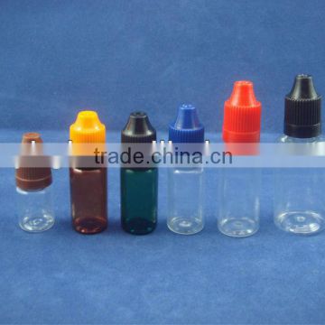 PET child proof dropper bottle,tobacco tar bottle,oil tar bottle,10ml,20ml,30ml bottle,e-liquid eye drop bottle 10ml