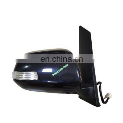 High Quality 5 Wire LED Indicator Black Car Side Mirror for Toyota Kijang Innova 2012 2013 2014 2015 2016 2017