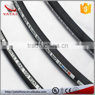 High Pressure Braid Power Steering Hose For Cranes