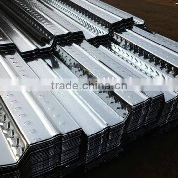 Steel structure flooring support galvanized decking sheets / decking profile