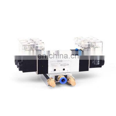 SNS 4V230-08 Series Inlet Double Coils Pilot-operated Electric Solenoid Valve photo-3