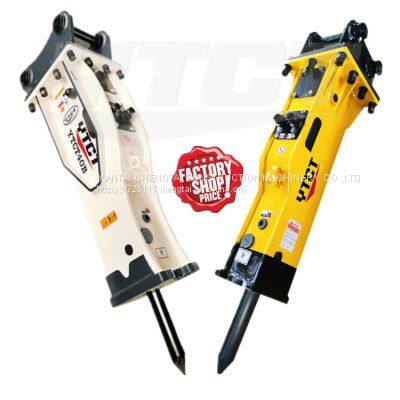 YTCT China OEM Construction Machinery Box Top Side Type Hydraulic Rock Stone Jack Breaker for Mini Excavator