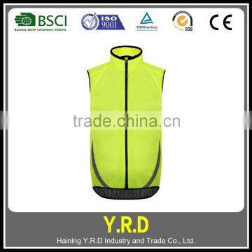 HOT selling high visibility reflective running vest EN471