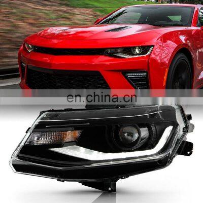 Flyingsohigh Aftermarket Auto Head Lamp Car Headlamp Headlight for Chevrolet CAMARO 2016-2018