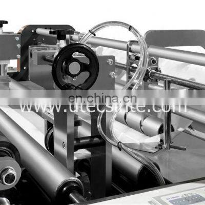 UT21 CE Approved Automatic PP Non Woven Fabric Wine Gift Bag Making Machine, 3D Nonwoven Carrier Bag Forming Equipment photo-5