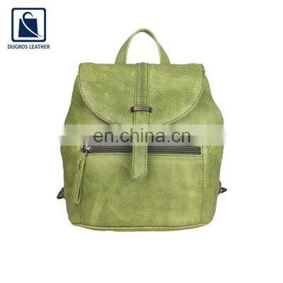 Factory Price Best Quality Stylish and Modern Look Genuine Leather Women Backpack Bag from Indian Manufacturer