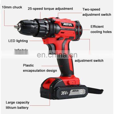 New Cordless Impact Power Wrenches Drill Electric Drill Rechargeable Electric Screwdriver Drilling Machines photo-3
