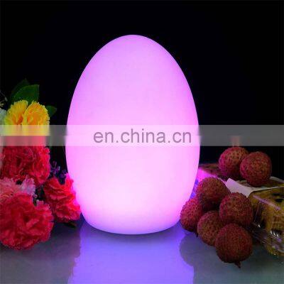 RTS Portable Restaurant Cordless Rechargeable Remote Control LED Egg Lamp Outdoor Cordless Bar Table Dinning Rechargeable photo-3