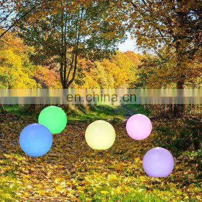 Small size waterproof floating led orbs colorful led ball light led garden ball LED solar ball light Holiday Lighting