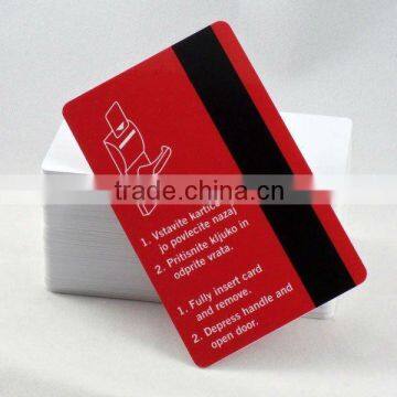 magnetic card with prompt delivery