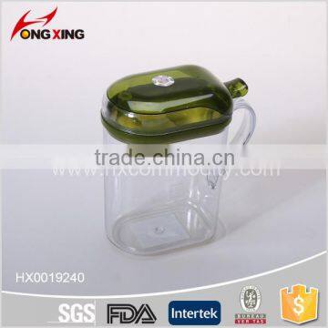 900ml houseware rectangle shaped oil bottle with handle