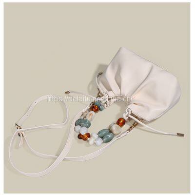 2023 New Arrival Cloud Shape Handbag Soft Leather Lady's Handbag photo-4