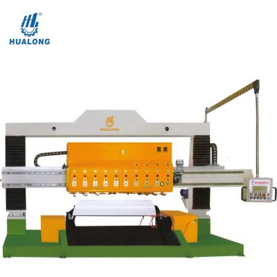 Hualong Stone Machinery Hlpm-10 Automatic Stone Arc Slab Polishing Machine for Ganite Marble Pillar