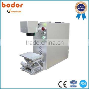 Fiber laser color marking machine for metal and non-metal CE, SGS, FDA