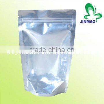 Flat bottom side gusset clear plastic bags