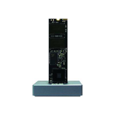 M.2 NVME SSD&HDD Dual-bay Disk Hard Drive Support SSD M Key Offline Clone M.2 Sata SSD Docking Station photo-4