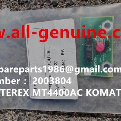2003804 MODULE GE MT4400AC MT3600 KOMATSU 8830E 930E TEREX BELAZ 75131 MINING DUMP TRUCK HAULER photo-1