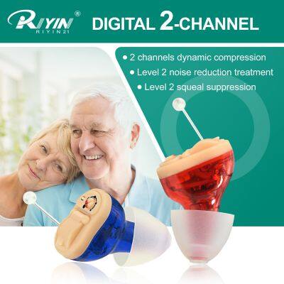 Zhongde Hearing Aid Zdc-901a CIC Invisible in Ear Canal With Battery Operated photo-2