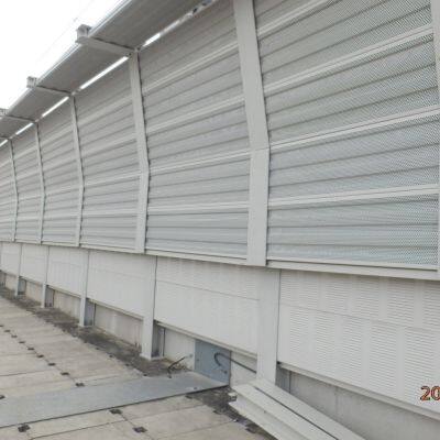 Aluminum Alloy Noise Barrier Panel Lightweight Durable Soundproof Fence for Railroads / Factory China Wholesale photo-3