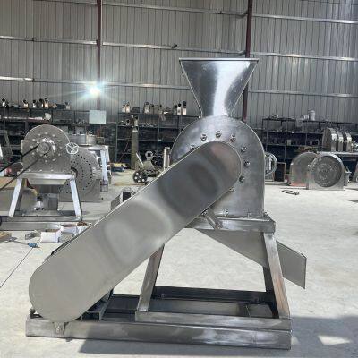 Moudreuse à épices octogonale à aspiration cyclonique auto-primée en acier inoxydable 304, moudreuse à riz et poivre à disque denté en vente photo-6