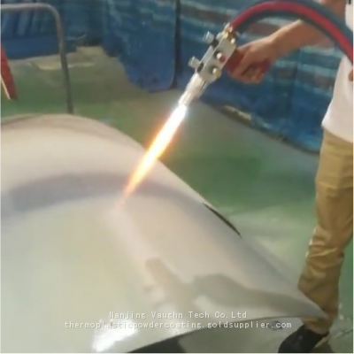 Thermoplastic Powder Fire Flame Spraying Coating Equipment for Metal Parts