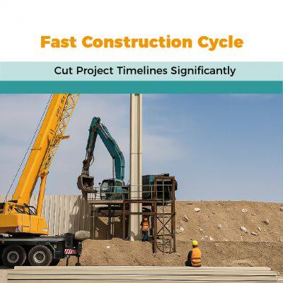 High-Strength Impact-Proof PVC Retaining Wall for Highway Slope Stabilization and Road Construction Water Control