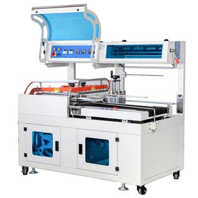 Упаковочная машина для термоусадочной пленки POF для стеклянных изделий/керамических изделий