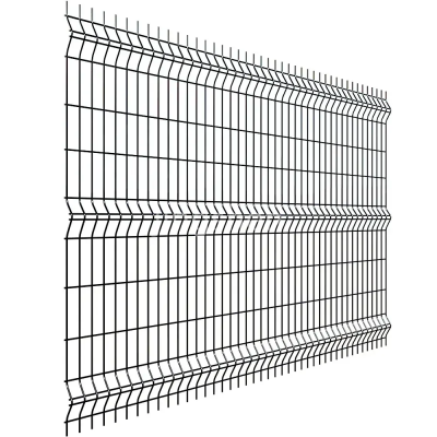 3D Welded Wire Mesh Panels, 3D Curved Fences, Arched Outdoor Garden Fences for Sale photo-2